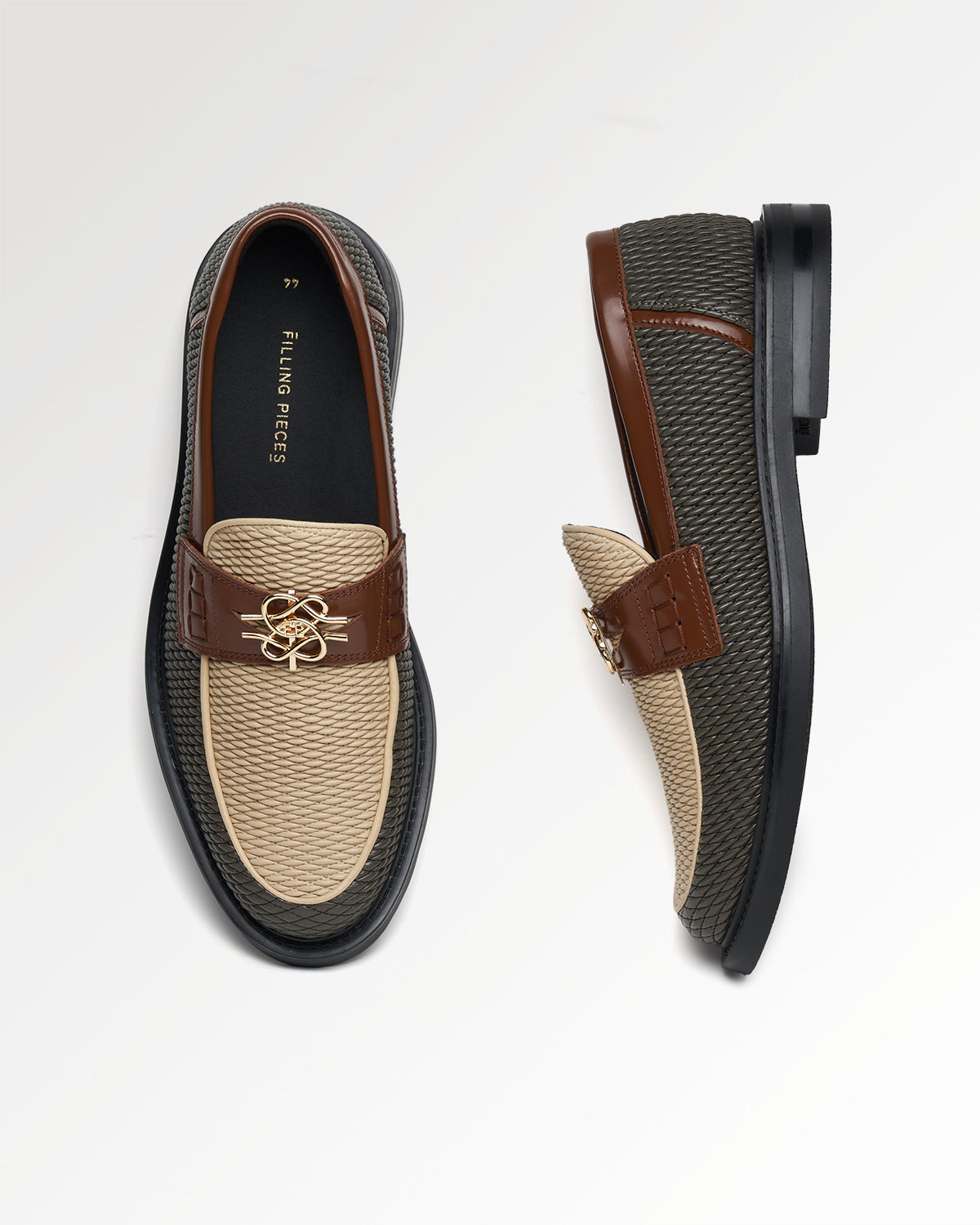 Loafer Reed Beige Green Filling Pieces