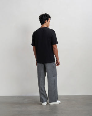 T-shirt Embroidered Knot Black