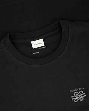 T-shirt Embroidered Knot Black