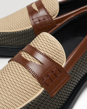Loafer Reed Beige / Green