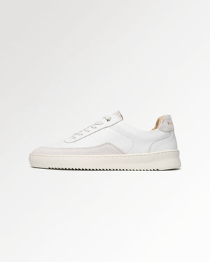 Mondo Squash Suede White