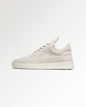 Filling Pieces Low Top Suede Organic Off White
