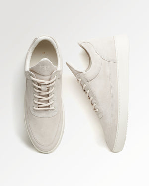 Low Top Suede Organic Off White