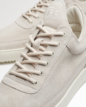Low Top Suede Organic Off White