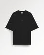Filling Pieces T-Shirt Boxy Embroidered Knot Black