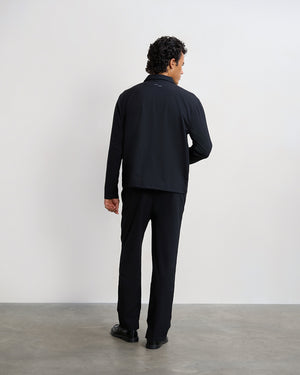 Coach Pants Twill Wool Black