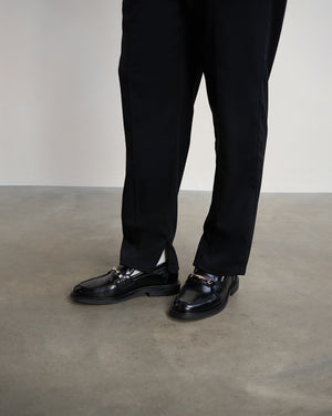 Coach Pants Twill Wool Black