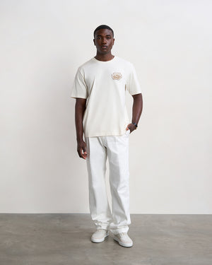 T-shirt Gowtu Tonal Antique White