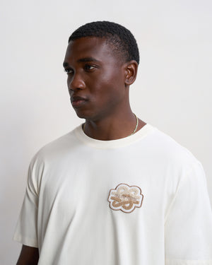 T-shirt Gowtu Tonal Antique White