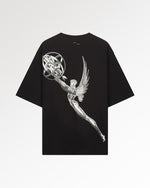 T-Shirt Boxy Chrome Trophy Black