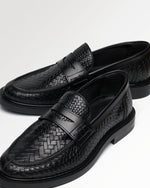 Loafer Woven Twist Black
