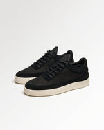 Low Top Suede Grain Black