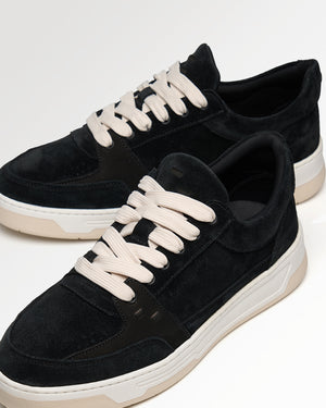 Low Vise Suede Black