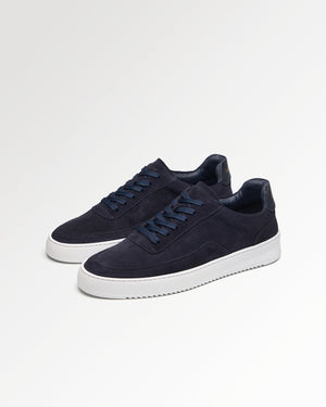 Mondo Suede Perforated Navy