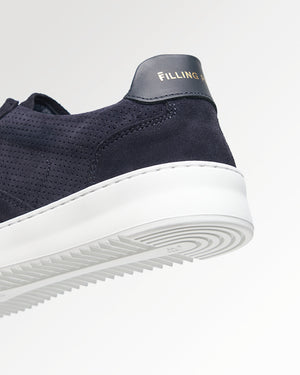 Mondo Suede Perforated Navy