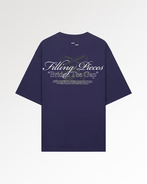 T-Shirt Boxy Bridge the Gap Maritime Blue