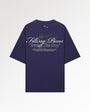 T-Shirt Boxy Bridge the Gap Maritime Blue