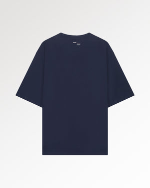 T-Shirt Boxy Maritime Blue