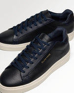 Tiebreak Waxed Grain Navy