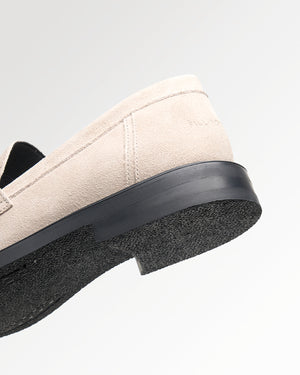 Base Loafer Suede Off White