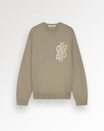 Knit Sweater Knot Latte