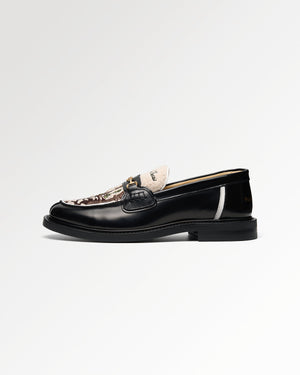 Loafer Chess Black