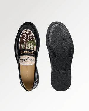 Loafer Chess Black