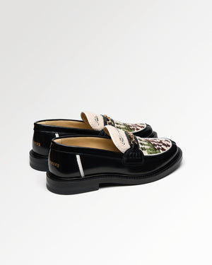 Loafer Chess Black
