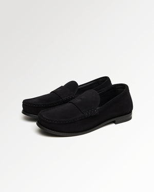 Lux Loafer Suede Black