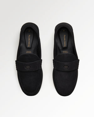 Lux Loafer Suede Black