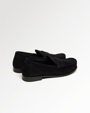 Lux Loafer Suede Black