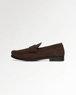 Lux Loafer Suede Chocolate
