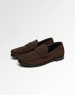Lux Loafer Suede Chocolate