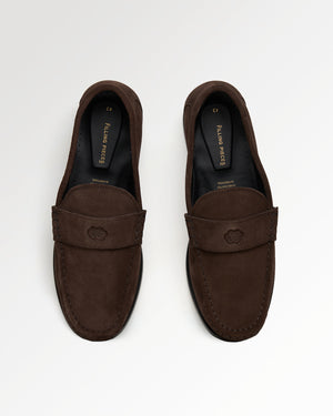 Lux Loafer Suede Chocolate