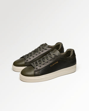 Tiebreak Waxed Grain Dark Green