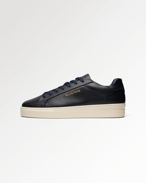 Tiebreak Waxed Grain Navy
