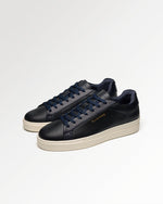 Tiebreak Waxed Grain Navy