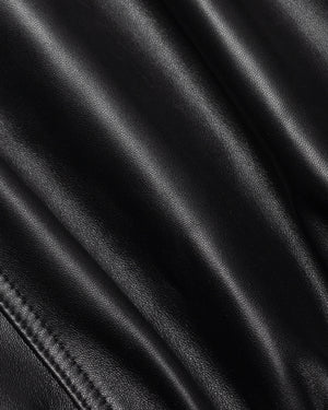 Biker Jacket Shearling Black