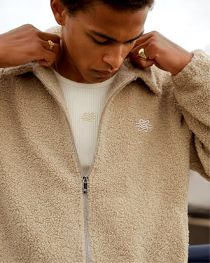 Coach Jacket Sherpa Pure