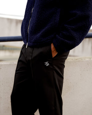 Coach Pants Twill Wool Black