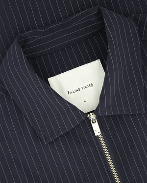 Coach Jacket Pinstripe Maritime Blue