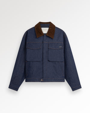 Denim Jacket Raw Indigo