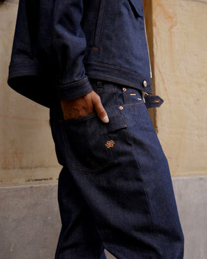 Denim Pants Raw Indigo