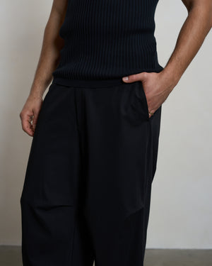 Drapy Pants Black