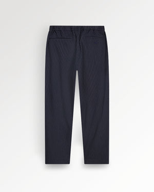 Drapy Pants Pinstripe Blue