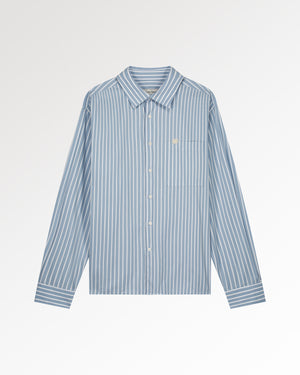 Dress Shirt Striped Celestial Blue