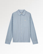 Dress Shirt Striped Celestial Blue