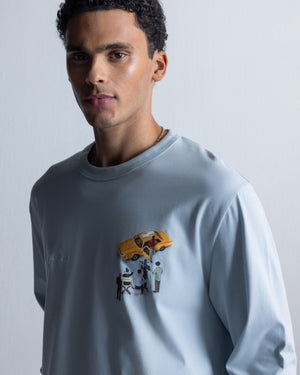 Longsleeve Film Set Celestial Blue