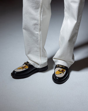Loafer Yellow Cab Black