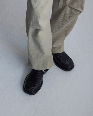Square Loafer Reed Black